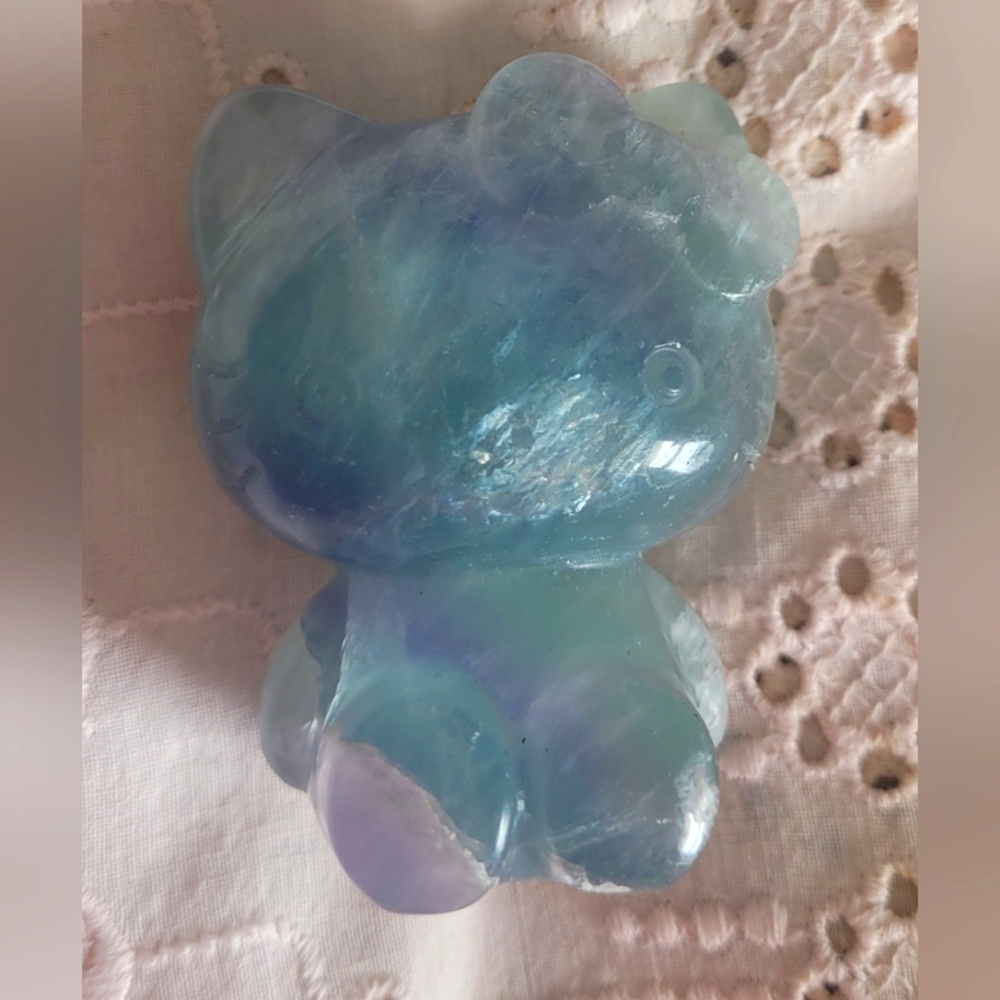 Rainbow Flourite Hello Kitty